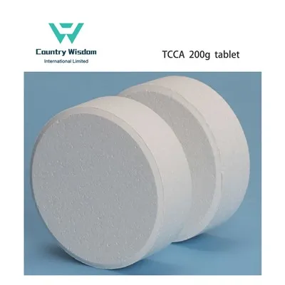 TCCA 90% 200g Таблетки Дезинфектант за пречистване на вода за плувен басейн