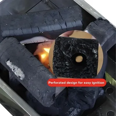 ДЪРВЕНИ ВЪГЛИЩА Бездимен и безвкусен Бързо изгарящ въглен за барбекю при висока температура